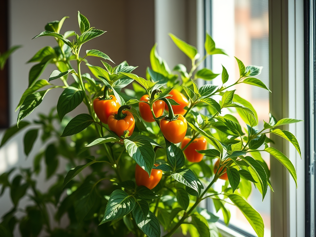 Growing & Pollinating Bell Peppers Indoors