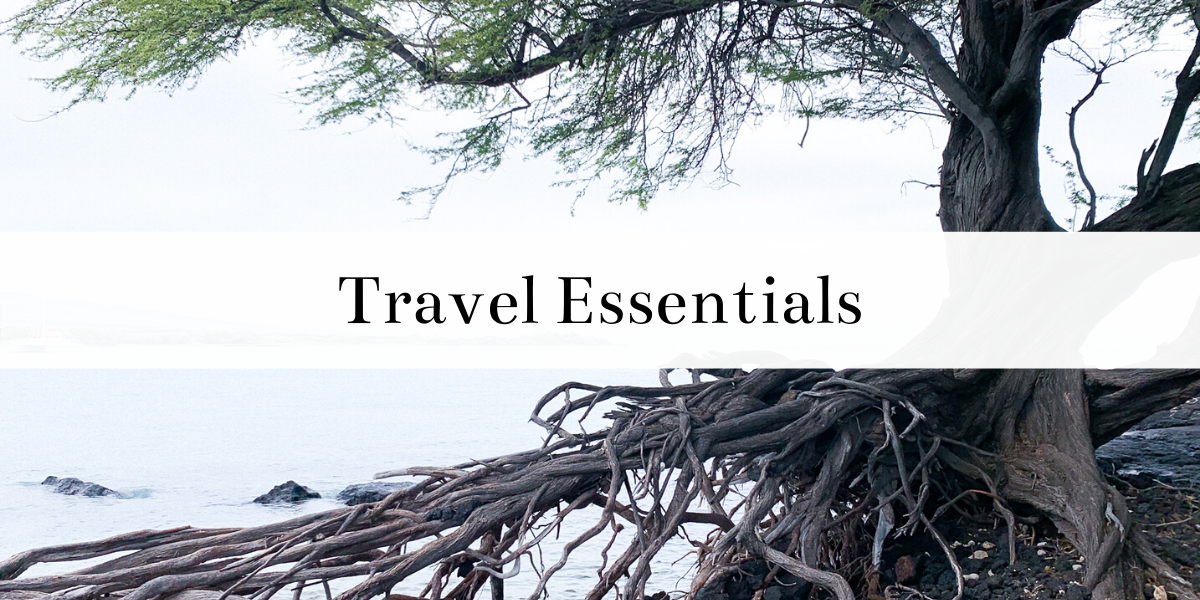 My List of Travel Essentials