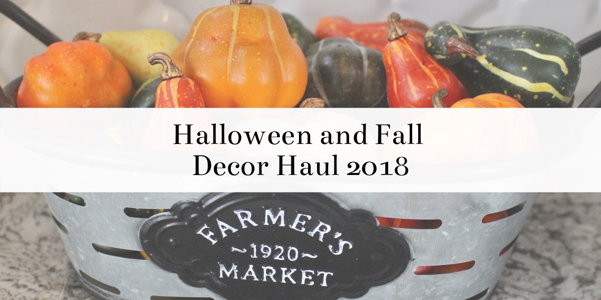 Halloween and Fall Decor Haul 2018 🍂