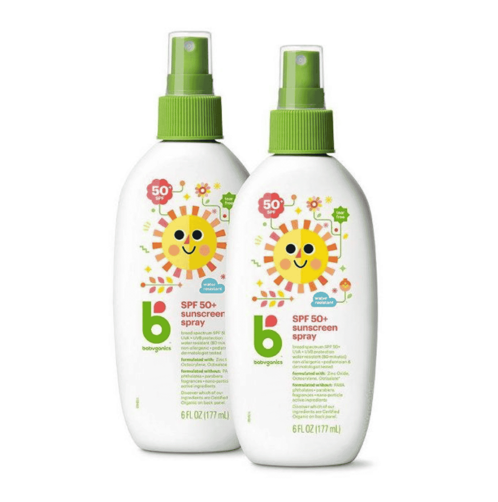 baby camping essentials baby sunscreen SPF 50