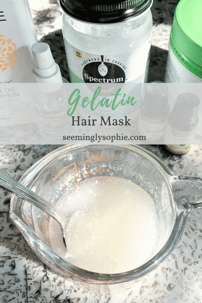 gelatin hair mask
