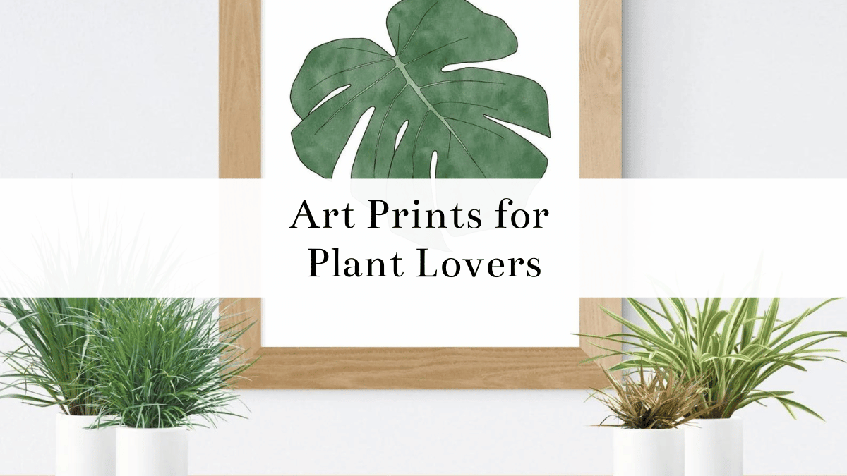 Art Prints for Plant Lovers