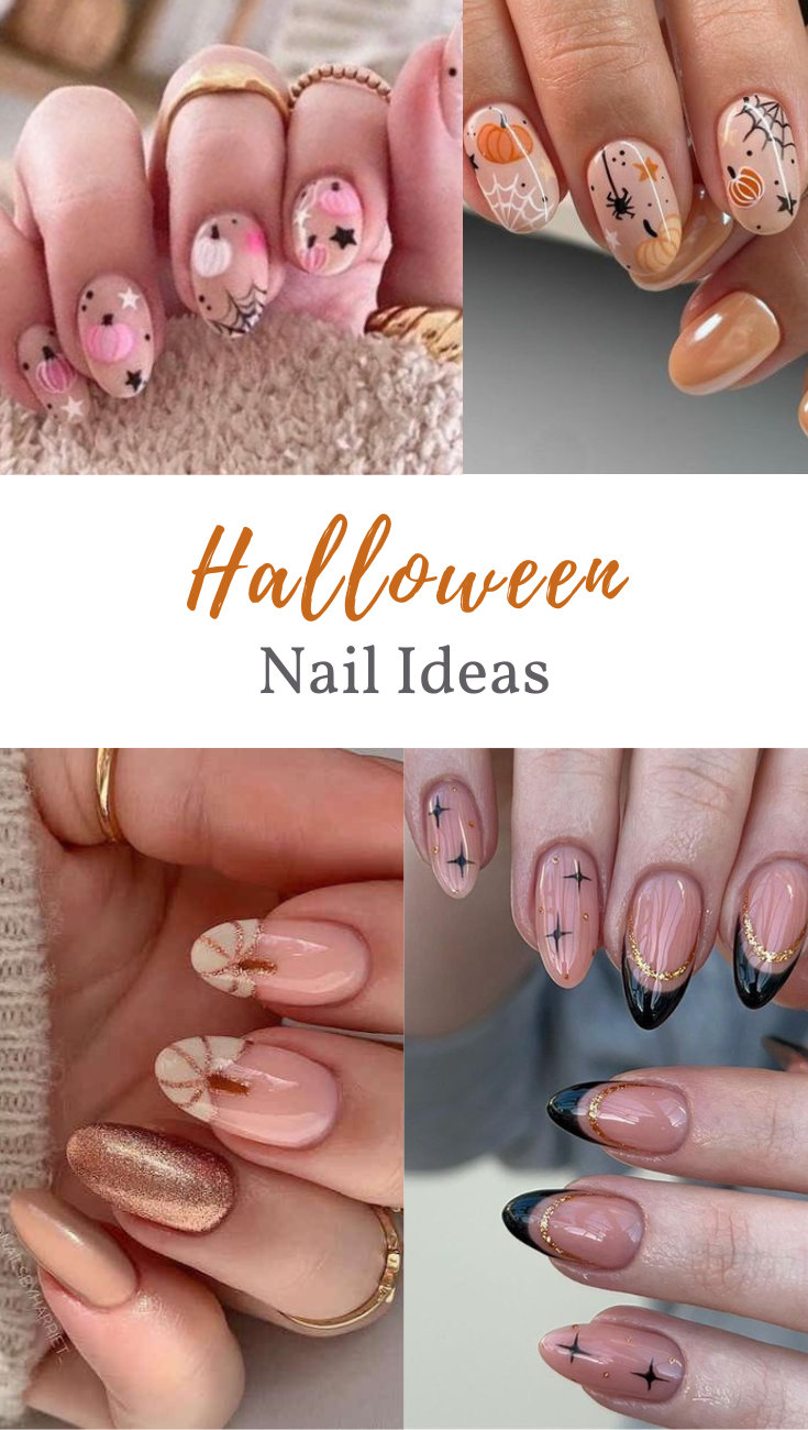 Halloween nails are so much fun! To help you get ready for this spooky holiday, I've put together a list of 25 amazing Halloween nail ideas. #nails #nailart #Halloween