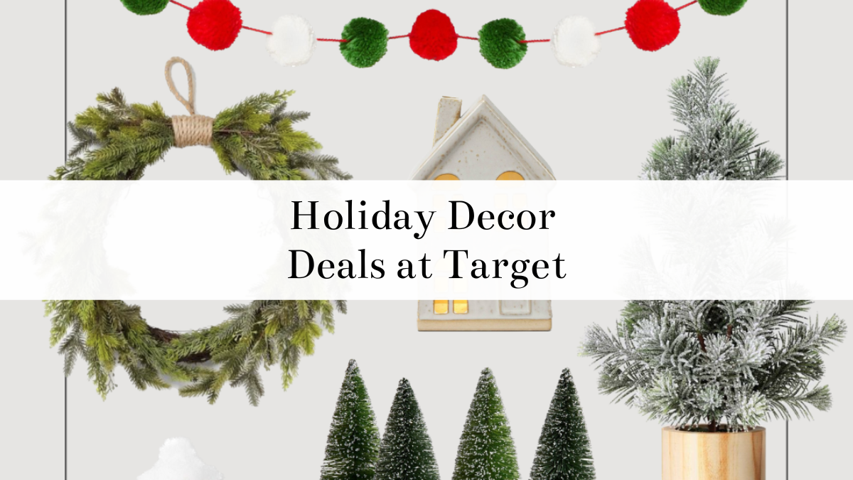 Early Black Friday Deals on Holiday Decor at Target