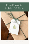 Free Printable Gift Tags for the Holidays – Seemingly Sophie