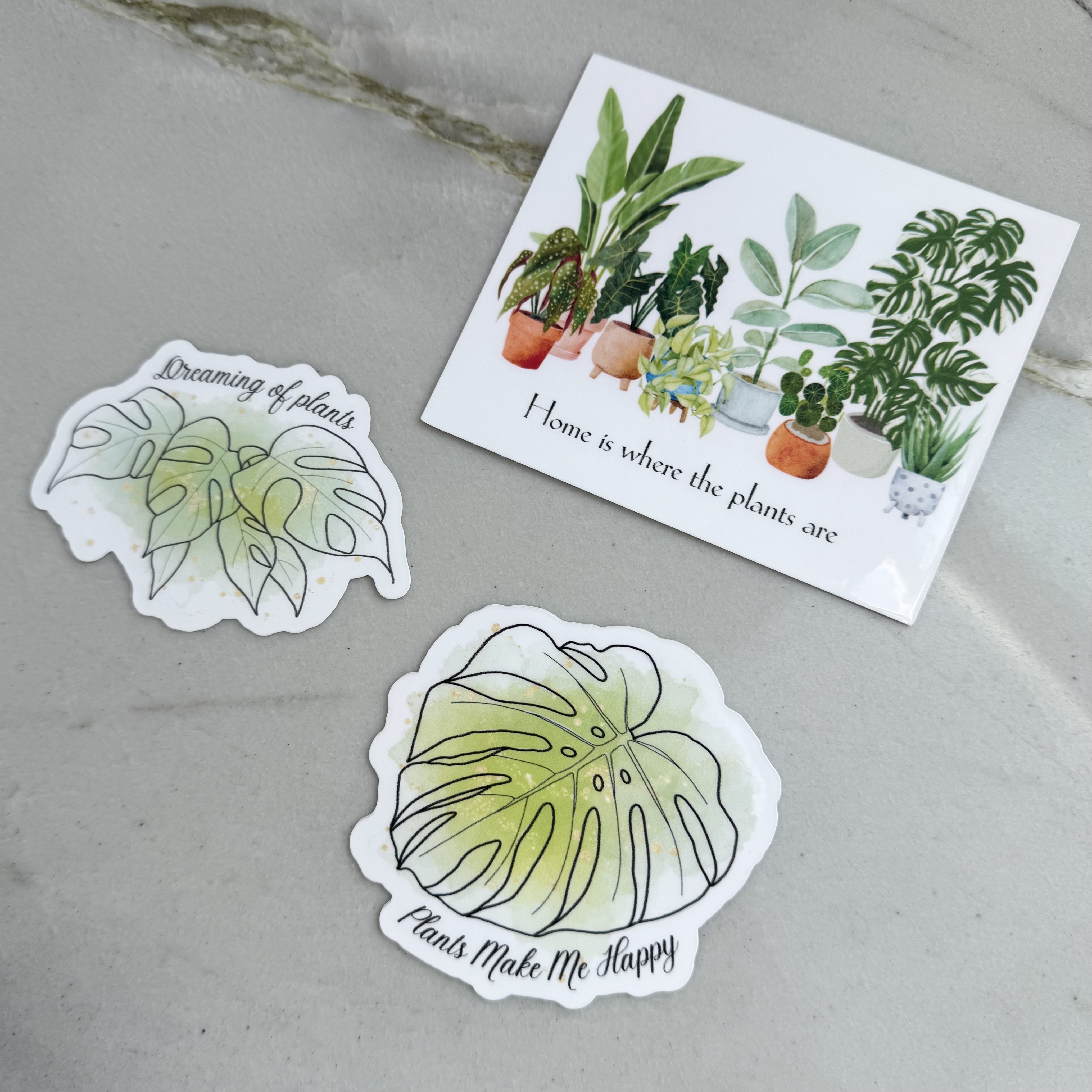Stickers for Plant Lovers Now at Sophie’s Plant Shop